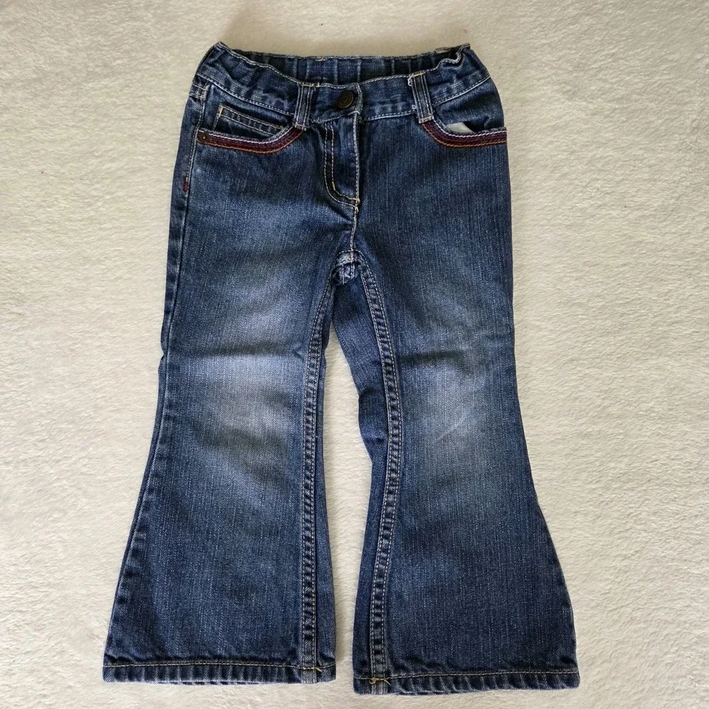 Vintage Gymboree Flare Jeans Toddler Girls Sz 3